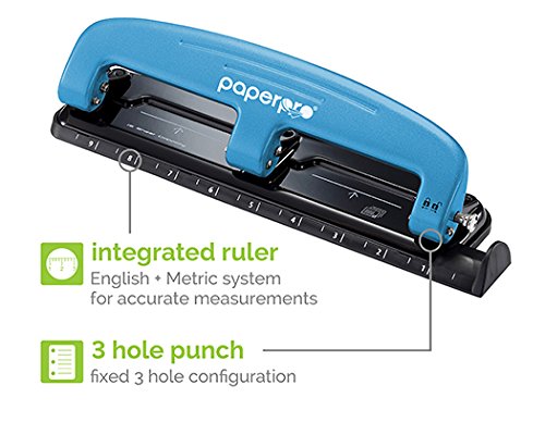 Bostitch Office EZ Squeeze™ Reduced Effort 3-Hole Punch, 12 Sheets - Image 5
