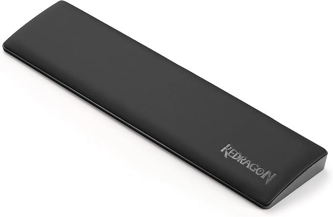 Redragon P035 Meteor S Computer Keyboard Wrist Rest Pad, Ergonomic Soft Memory by REDRAGON