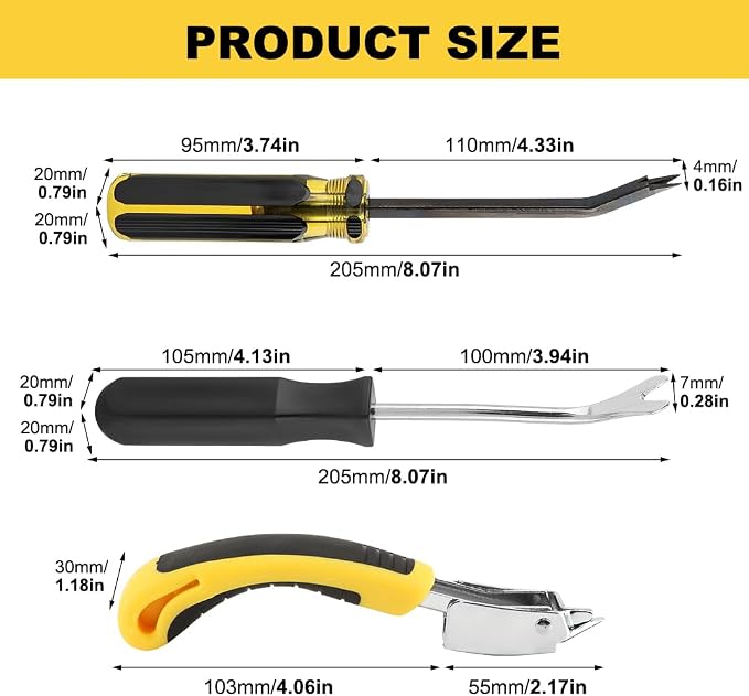 Industrial Staple Remover Heavy Duty Pro Kit - Image 2