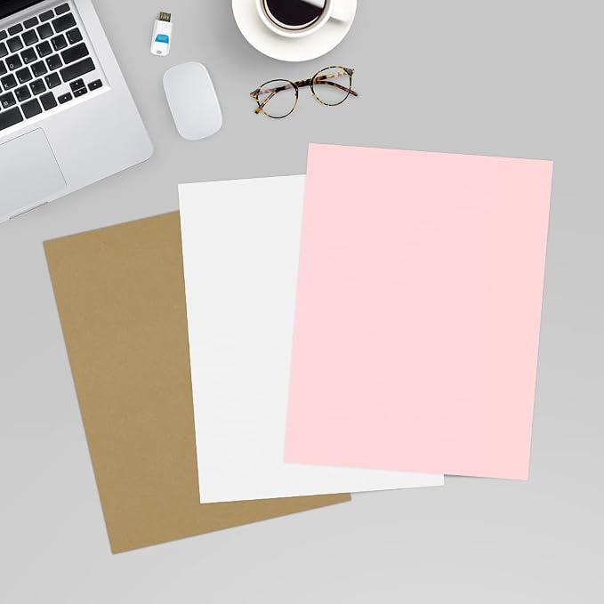 LUXPaper 8.5" x 11" Paper | Letter Size | Candy Pink | 80lb. Text | 500 Qty - Image 6