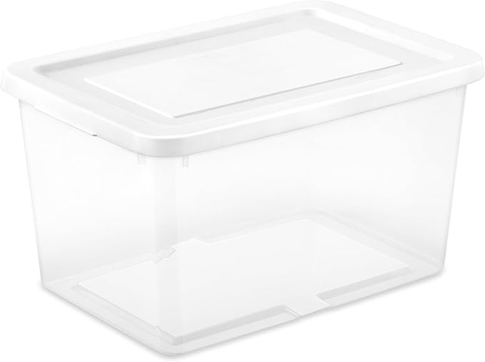 Sterilite 18 Pack Storage Boxes, Lightweight Home Organizers - Image 2
