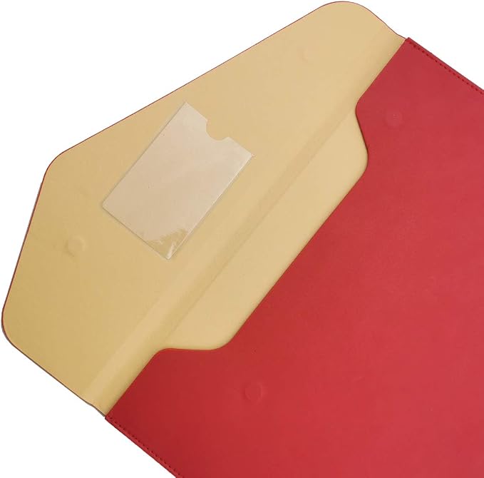 PU Leather A4 File Folder Document Holder Waterproof Portfolio Envelope Folder - Image 5