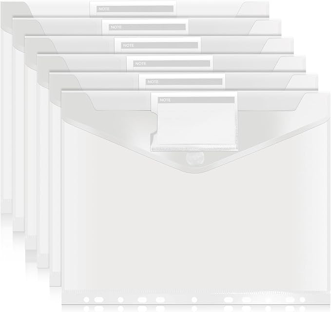 Clear Binder Folders, Binder Organizer by Respleiej