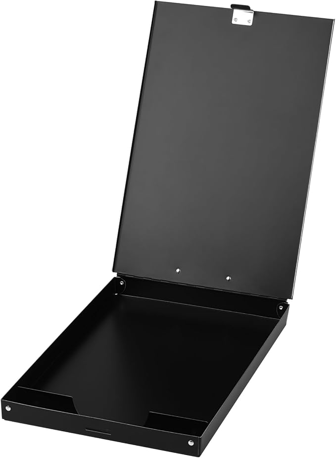 ZCZN Aluminum Clipboard with Storage, 2 Pack Recycled Metal Clipboard Box - Image 4