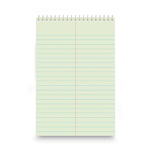 Steno Pads Notebooks, Top Bound Spiral Steno Book - Image 2
