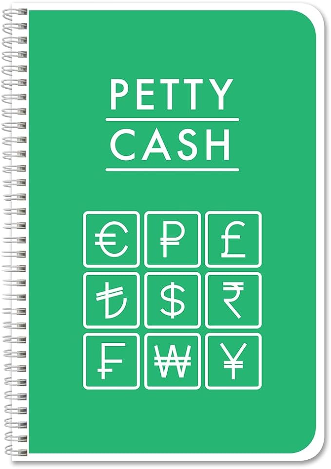 BookFactory Petty Cash Log Book/Petty Cash Record Book/Notebook/Journal by BookFactory