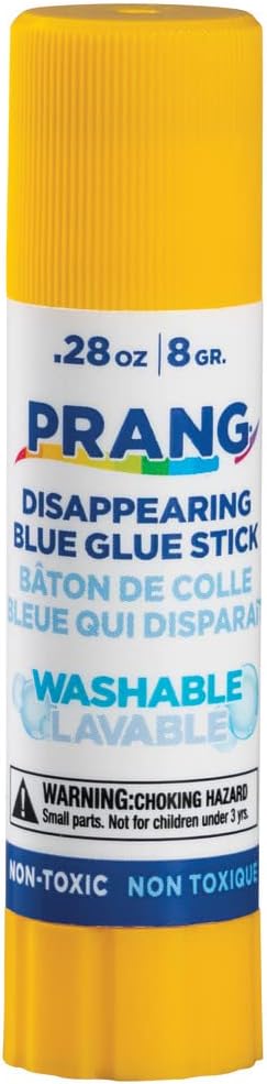 Prang Washable Glue Stick, Blue, 28 Oz., 60 Count-DeskLoop Office