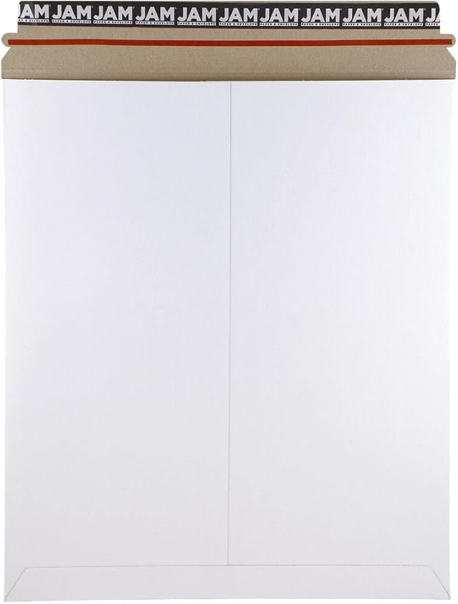 JAM PAPER Stay-Flat Photo Mailer Envelopes by JAMPaper