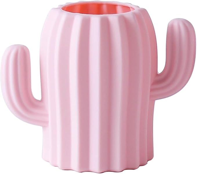 Silicone Pen Holder Cactus Pencil Holder Cute Pens Cup by YOSCO