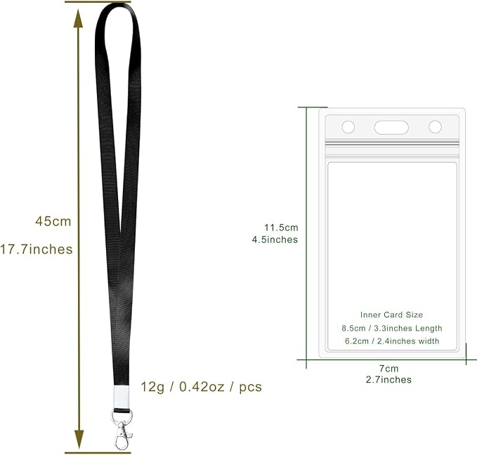 Retractable Badge Reel with Claw Clasp and Clip - Image 7
