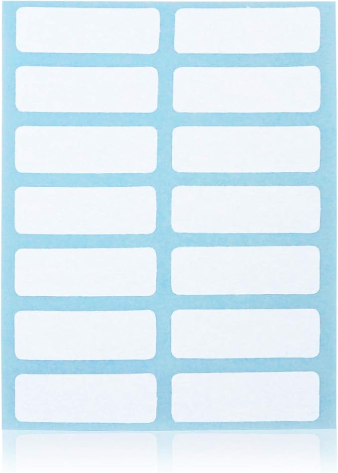 File Folder Labels Name Filing Envelopes Label Stickers, 0.5 x 1.5 in, Small - Image 2
