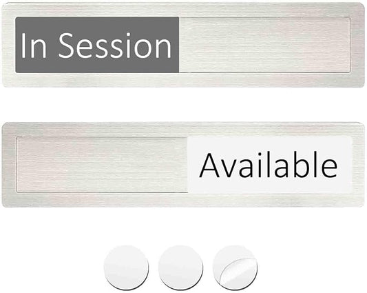 In Session or Available Sign, Vacant Occupied Indicator by LoYinLo