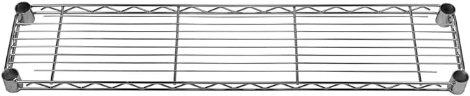 Shelving Inc. 8" d x 36" w Chrome Wire Shelving - Image 3