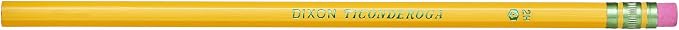 Ticonderoga Wood-Cased Pencils, Unsharpened, #4 2H Extra Hard - Image 3