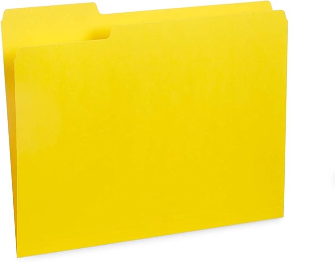 File Folder, 1/3 Cut Tab, Letter Size, 100 Per Box - Image 5