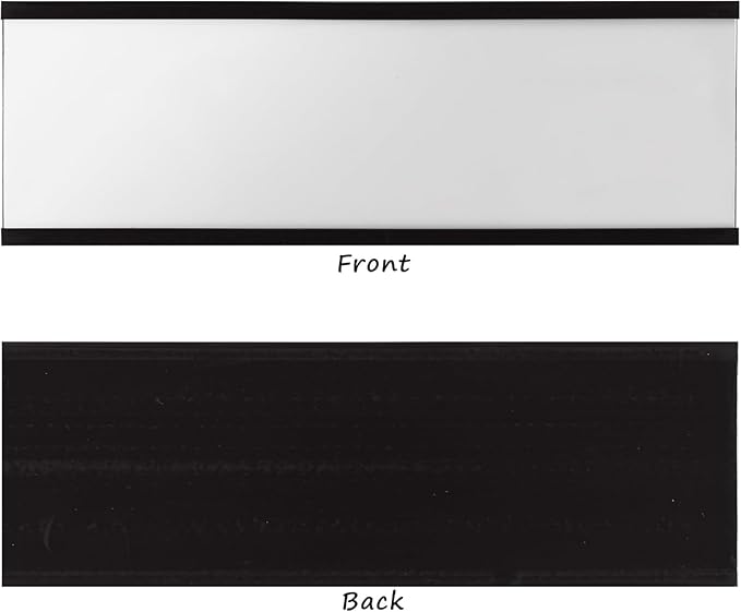 Realth C Channel Magnetic Label Holders 50 Pack 0.78" x 2" - Image 5