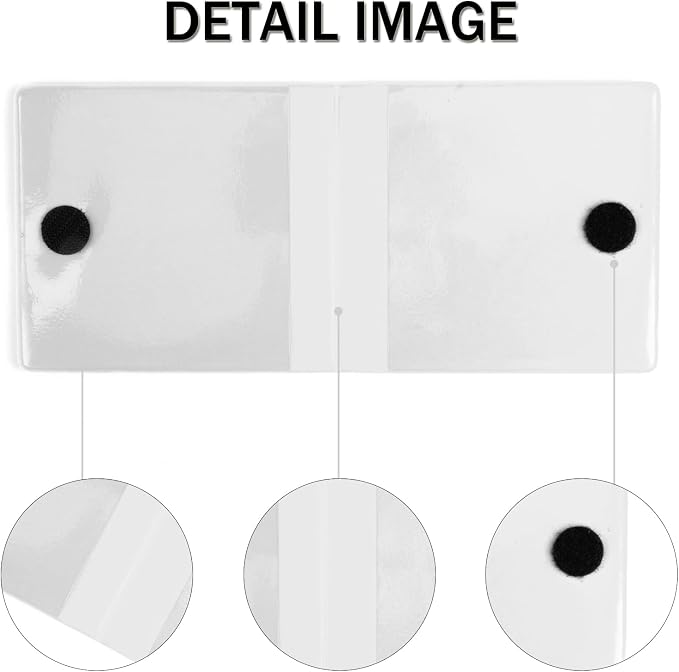 UYYE Car Registration & Insurance Card Holder, Waterproof, 4-Compartment - Image 3