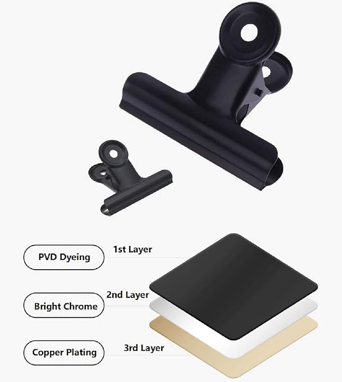 YUCHIYA 32 Pack Metal Clips & Push-pins - Image 5