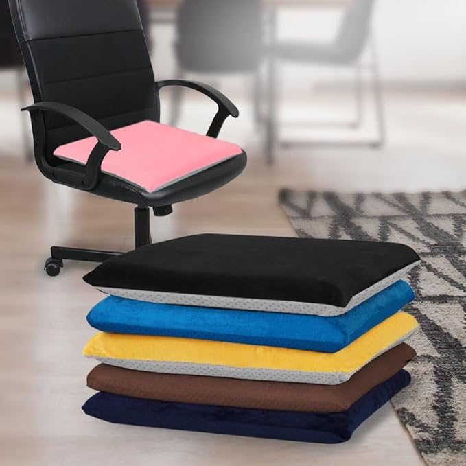 Augld Square Chair Seat Cushion Memory Foam Chair Cushion - Image 8
