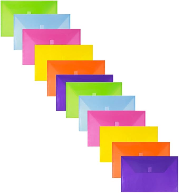 JAM PAPER Plastic Envelopes by JAMPaper
