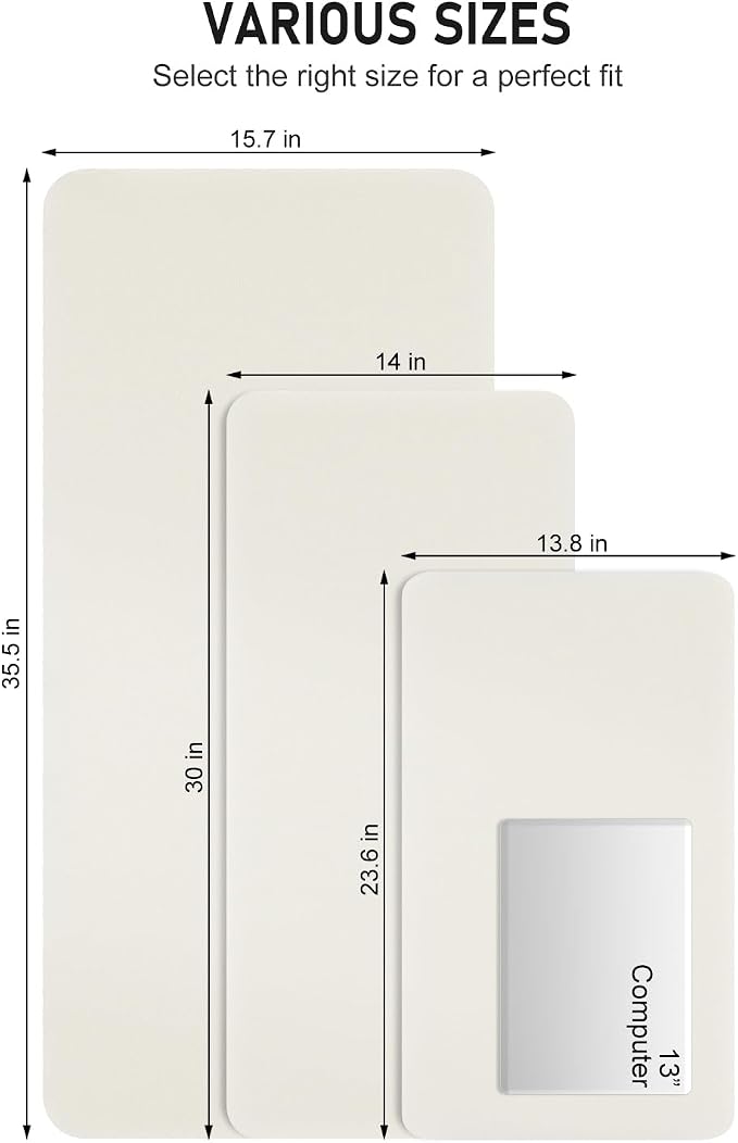 Desk Pad, Waterproof Laptop Computer Writing Mat - Image 6