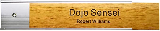 Nameplate Holder Wall or Door 2 Pack - Image 2