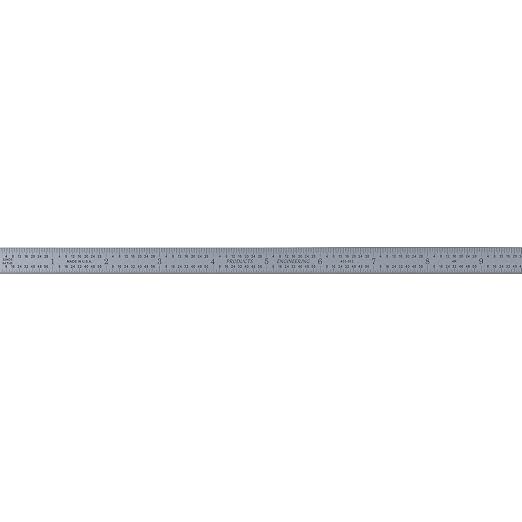 PEC Tools 24" Flexible Metal Ruler, Machinist Rule Made from High-Quality - Image 3