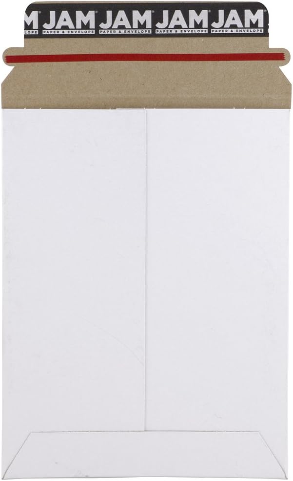 JAM PAPER Stay-Flat Photo Mailer Envelopes by JAMPaper