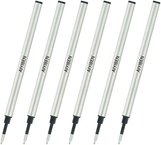 4.37 inch Rollerball Pen Refills, Roller Ball Fine Point 0.5mm - Image 5