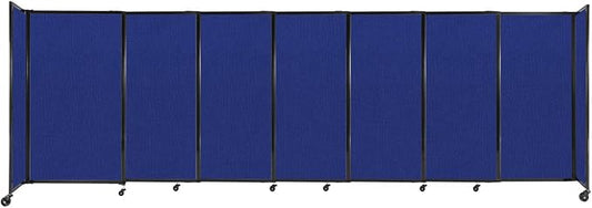 Versare Straightwall Sliding Portable Wall Partition | Freestanding Office by VERSARE