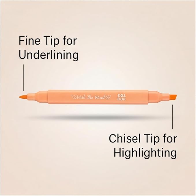 konket 6Pcs Aesthetic Cute Highlighters - Image 5
