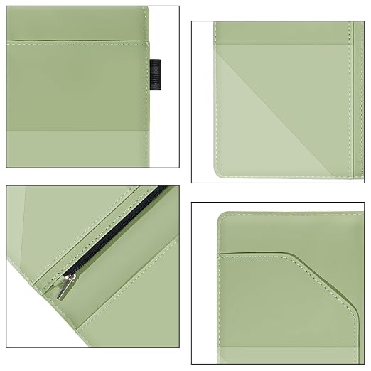 Green Floral Server Book for Waitress Book - Image 5