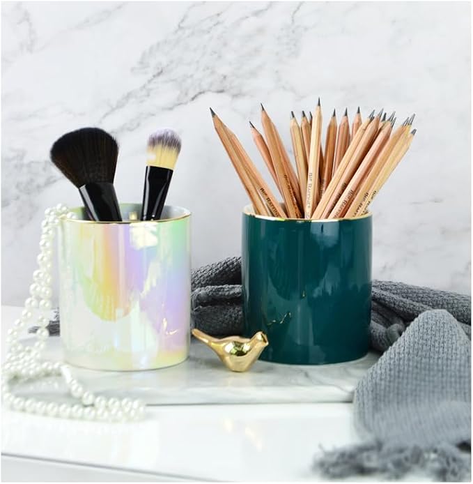 Pen holder for desk Sturdy Metal frame - Image 6