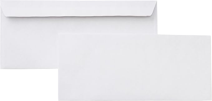 Amazon Basics #10 Security-Tinted Self-Seal Business Envelopes by AmazonBasics