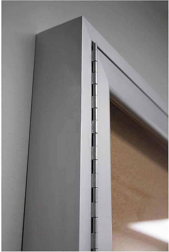 Ghent 36" x 48" 2-Door indoor Enclosed Bulletin Board, Shatter Resistant, with Lock, Satin Aluminum Frame - Natural Cork (PA234K) Made in the USA-DeskLoop Office