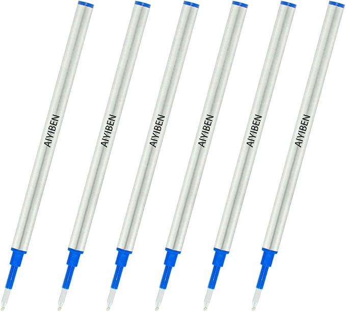 4.37 inch Rollerball Pen Refills, Roller Ball Fine Point 0.5mm - Image 5
