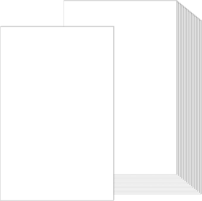Mepase 300 Sheets Cardstock Paper 8.5 x 14 White Paper, 65lb Card Stock Printer Legal Cardstock for Invitations, Menus, Wedding, DIY Cards-DeskLoop Office