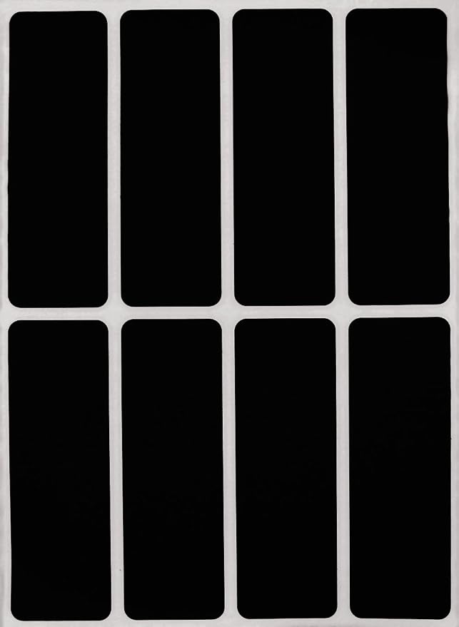 Royal Green Rectangular Stickers Color Coded Write on Labels by RoyalGreen