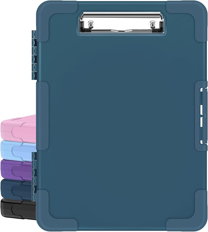 Sooez Toughest Clipboard with Storage, Internal Pen Pouch Included, Letter/ A4 by Sooez