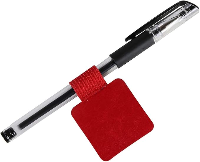 SLSON 12 Pack Notebook Pen Loop Holder Self-Adhesive Pen Holder Pencil Holders - Image 4