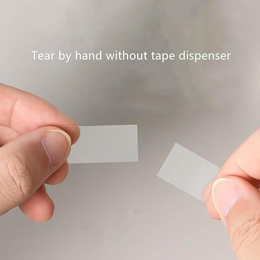 48 Rolls Clear Tape Refill - Tear by Hand, Transparent Tape Rolls for Dispenser, 3/4" x 1000 inch
