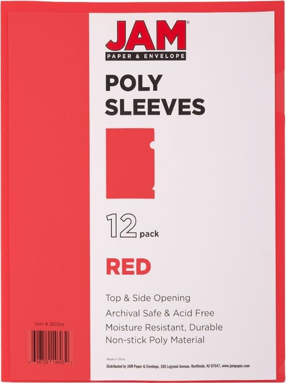 JAM PAPER Plastic Sleeves - Image 3