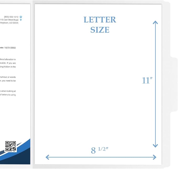 Ecom Folders Top Tab File Folders | Letter Size 11 Pt Stock - Image 6