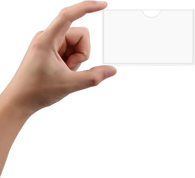 30 Pack Self-Adhesive Index Card Pockets - Image 7