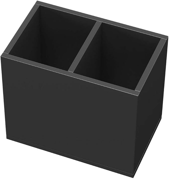 NIUBEE Acrylic Pen Holder 2 Compartments by NIUBEE