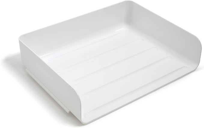 TRU RED Side‑Load Stackable Plastic Letter Tray - Image 4