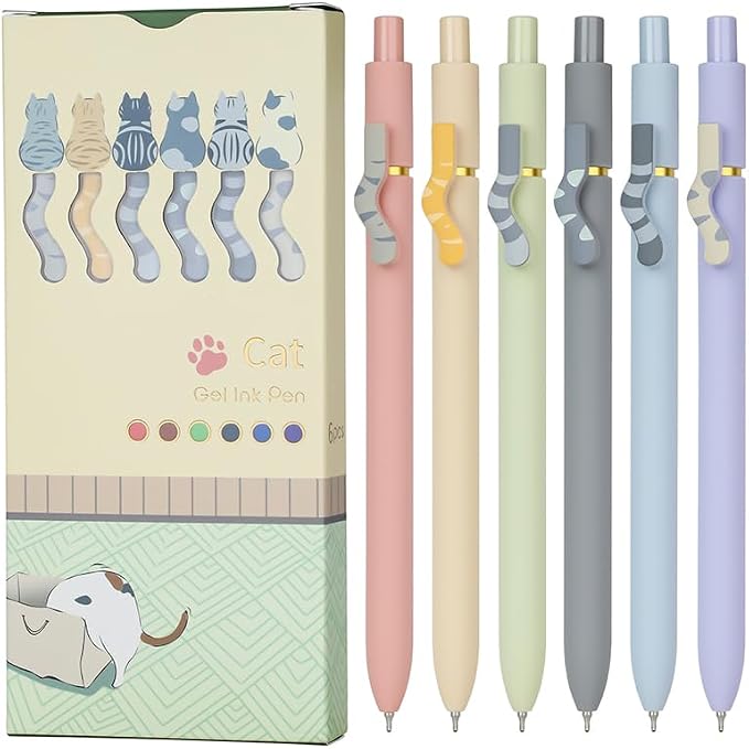 Ddaowanx Gel Pens, 0.7mm Quick Dry Fine Point Smooth Writing Pens, Cute Office by Ddaowanx