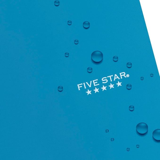 Five Star Spiral Notebook + Study App, 1 Subject, Wide Ruled Paper, 100 Sheets - Image 5