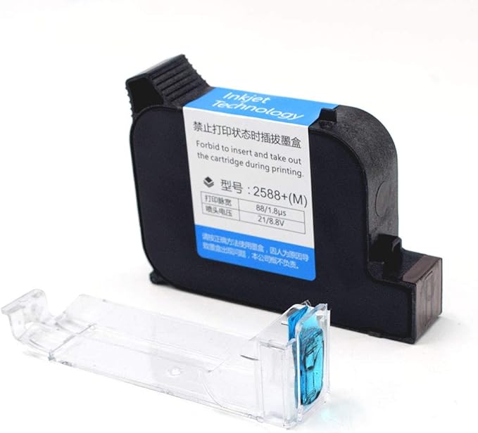 TOAUTO Original Portable Ink Cartridge Quick-Dry Replacement 42ml Ink Cartridge for Handheld Inkjet Printer Coding Machine（Black）-DeskLoop Office