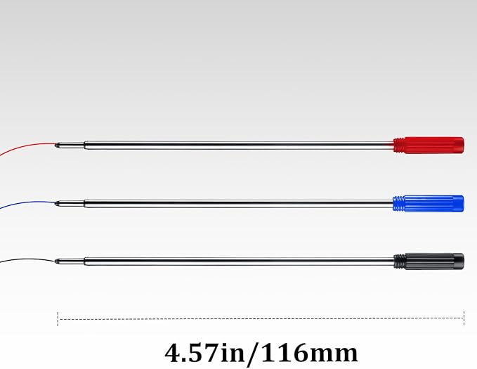 Blue Ink Refills, Replaceable Pens Refills, 1mm Medium Tip - Image 4